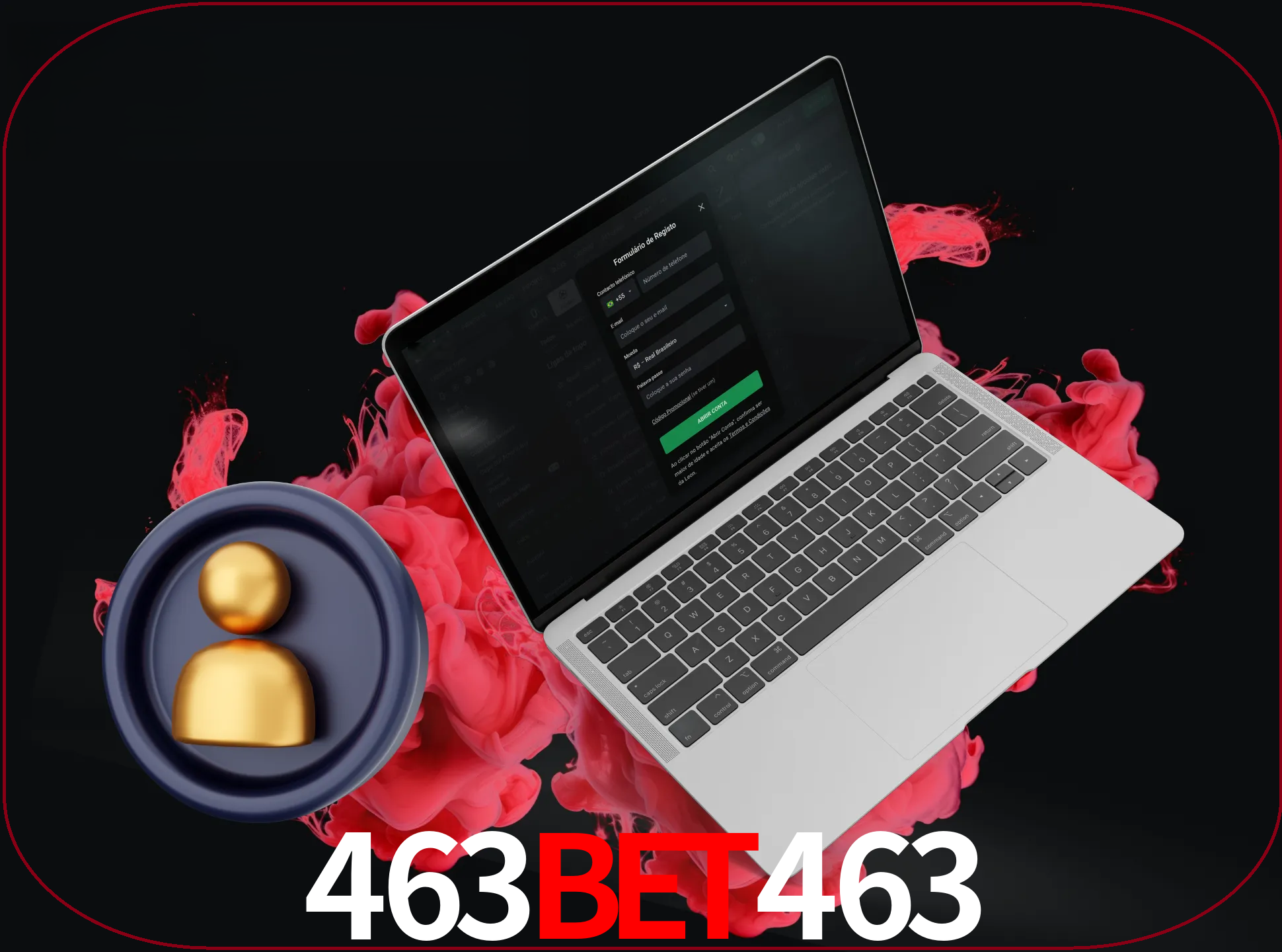 No cabeçalho do site 463BET463, clique no botão que o levará a um formulário especial onde terá de introduzir as suas informações actuais.