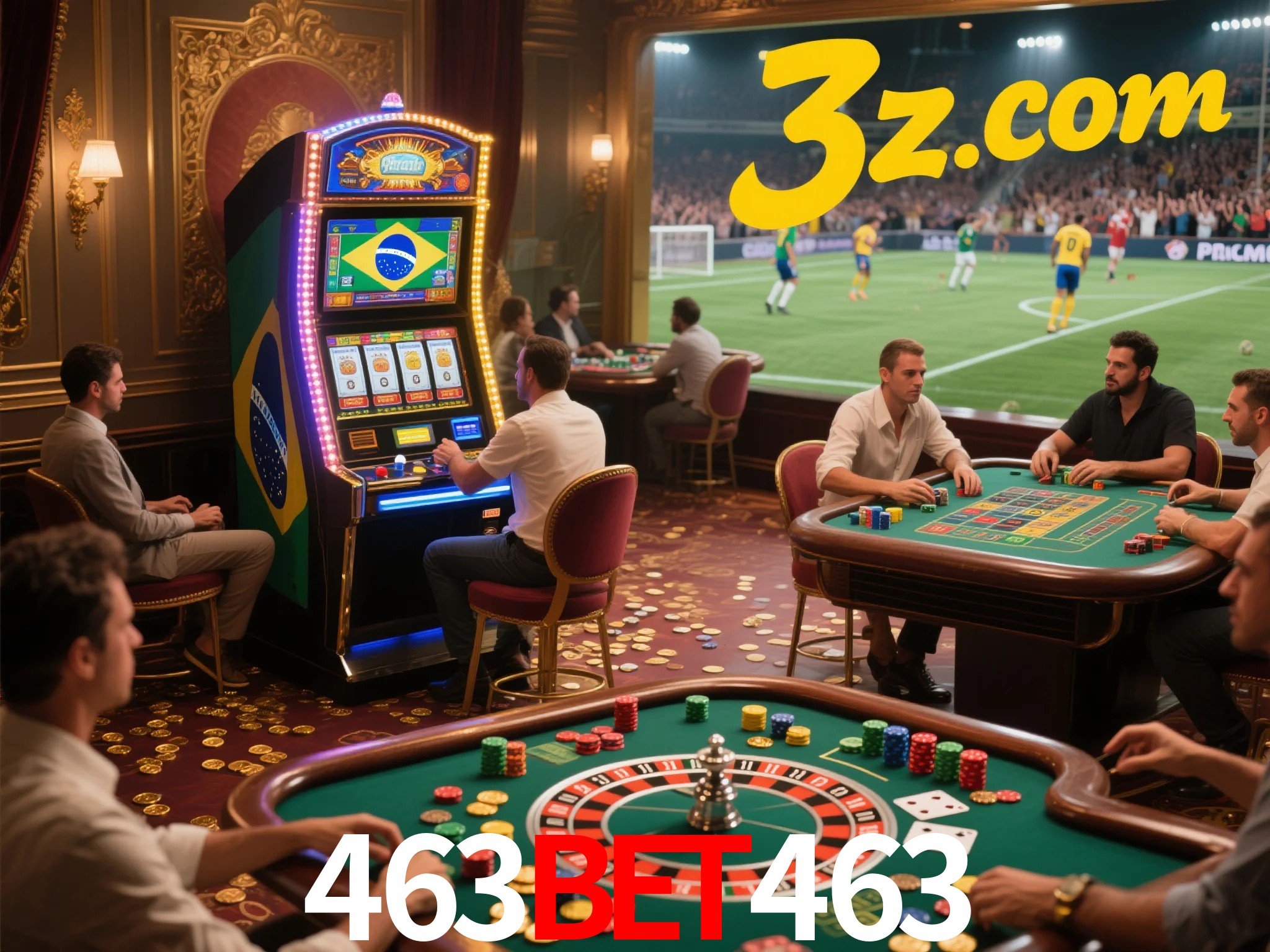 Depositar dinheiro para jogar jogos de cassino.